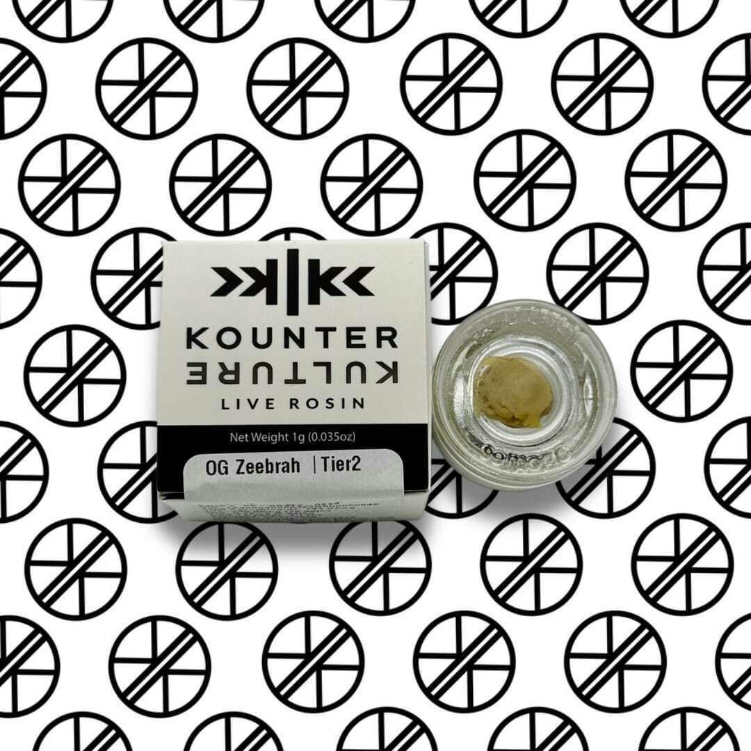OG Zebrah | Solventless | Rosin | 1g