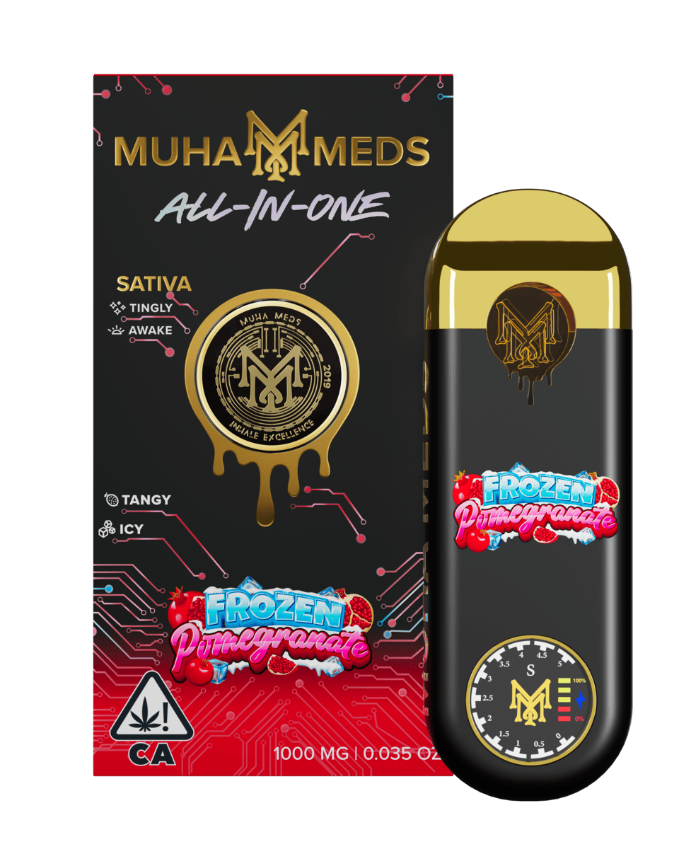 Muha Meds | Frozen Pomegranate | 3rd Gen Disposable | 1g