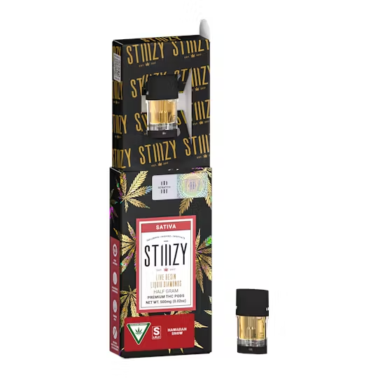 Stiiizy - Hawaiian Snow Live Resin Liquid Diamonds Pod .5g