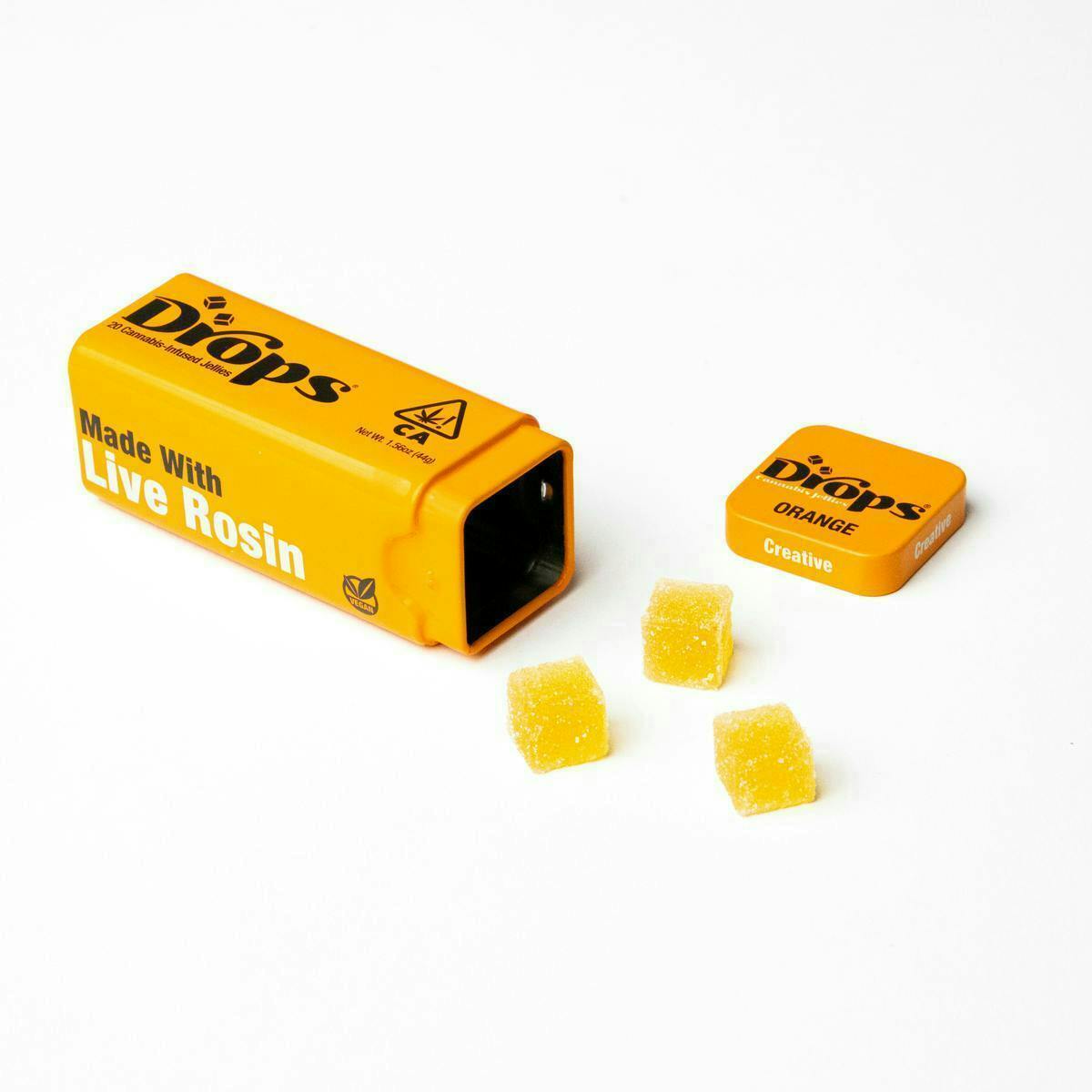 Creative Orange Live Rosin 20 Piece - 100mg