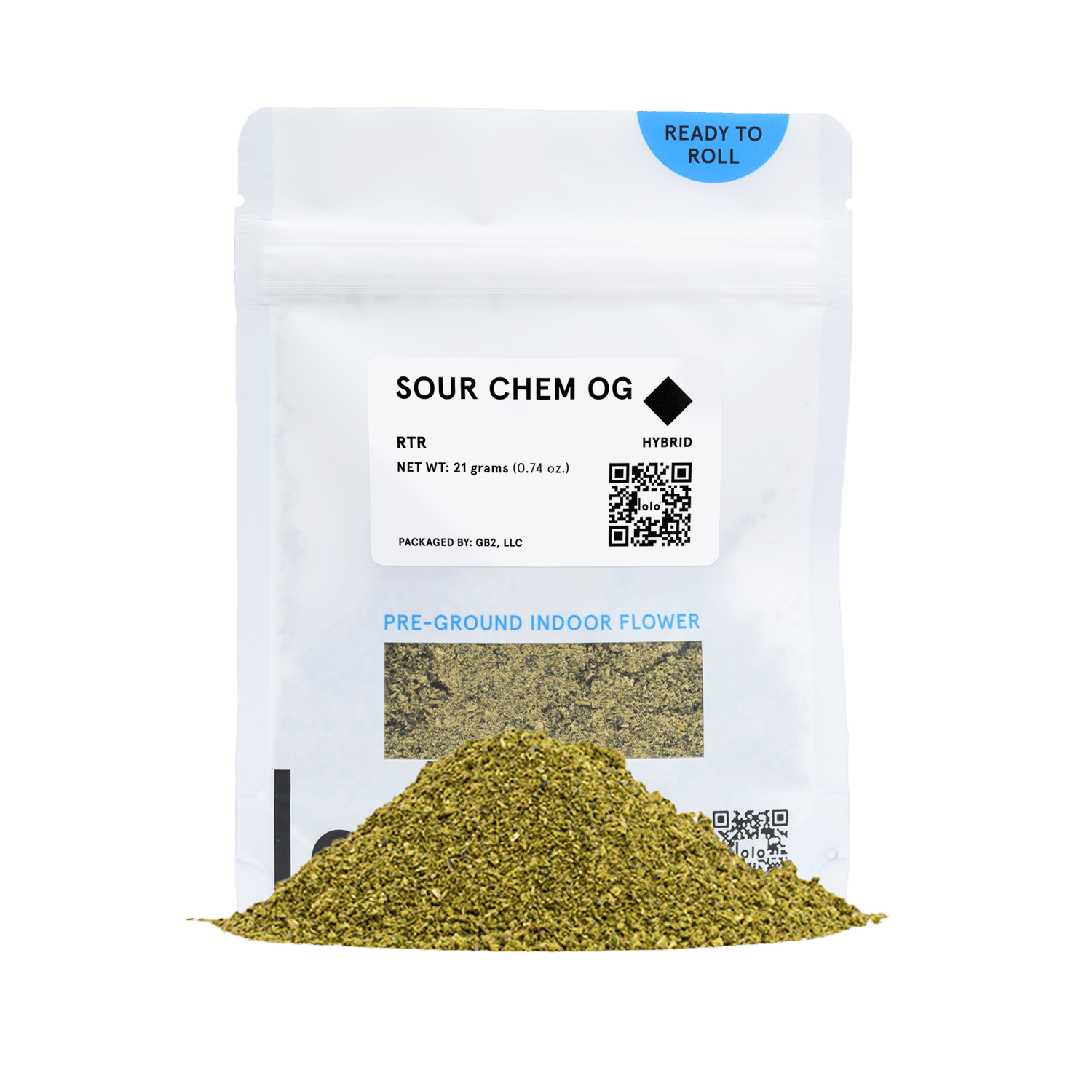 lolo | Sour Chem OG | Indoor Ready To Roll | 21g