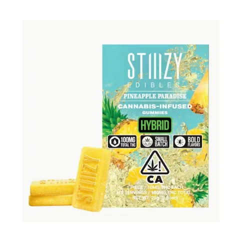 STIIIZY - Tropical Pineapple Paradise Gummies 100mg