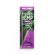Zig Zag - Terpene Infused Hemp Cones - Grand Daddy Purp
