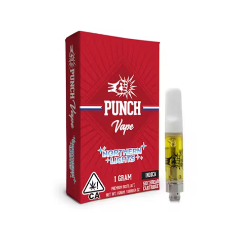Punch Edibles & Extracts - 510 Distillate Cart - Northern Lights - 1 g