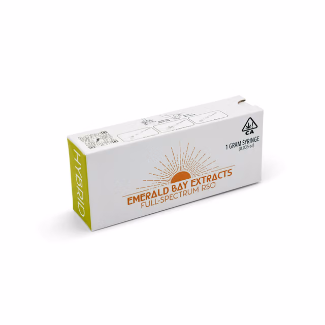 Zoap 1 gram RSO Syringe - Syringe