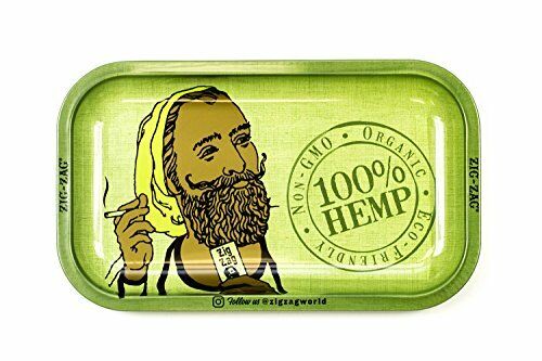 Zig Zag - Rolling Tray Green
