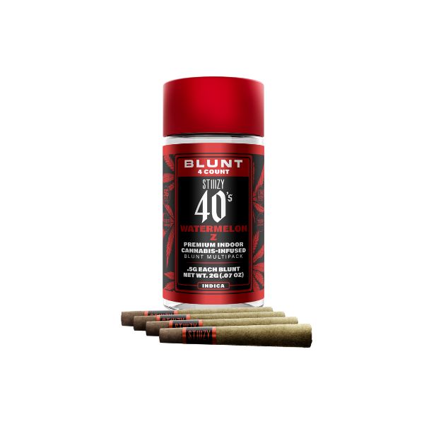 Stiiizy 40's Watermelon Z Infused Blunt 4pk 2g