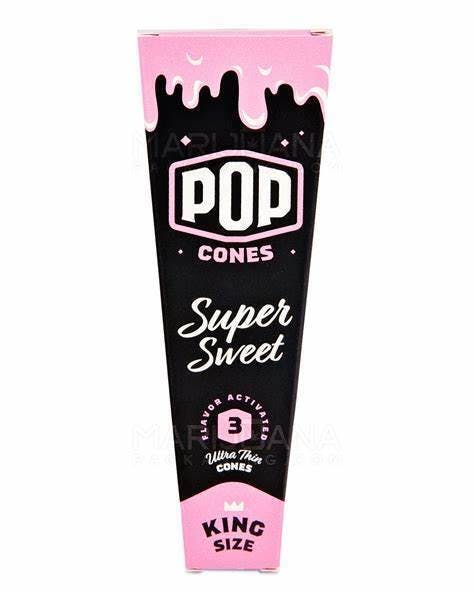 Pop Cones Ultra-Thin Cones 1 1/4 6pk