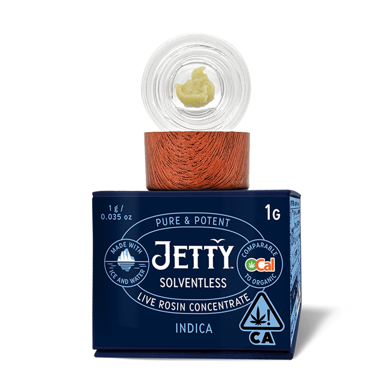 JETTY - EXTRACT (SOLVENTLESS LIVE ROSIN) - 1G - INDICA - CRUMPETS