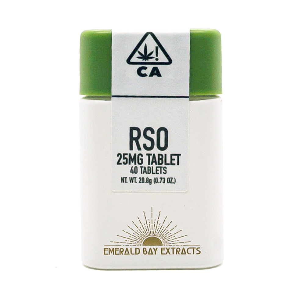 ROSE 1:1 CBD RSO TABLETS - 500 mg