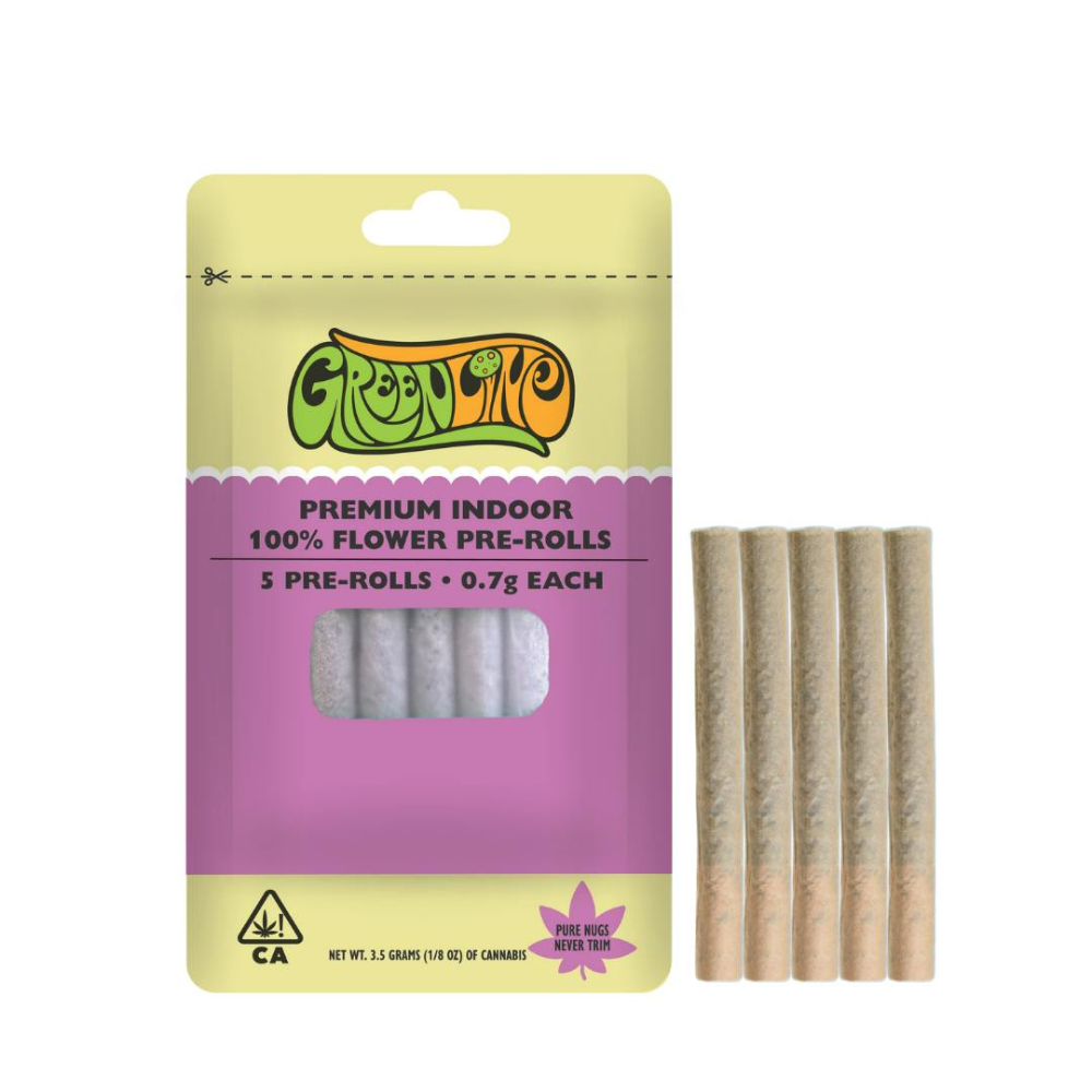 3.5g Gotti Beltz (Indoor) Pre-Roll Pack (.7g - 5 pack) - Greenline