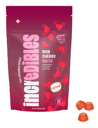 Incredibles - Mon Cherry Gummies (100MG)