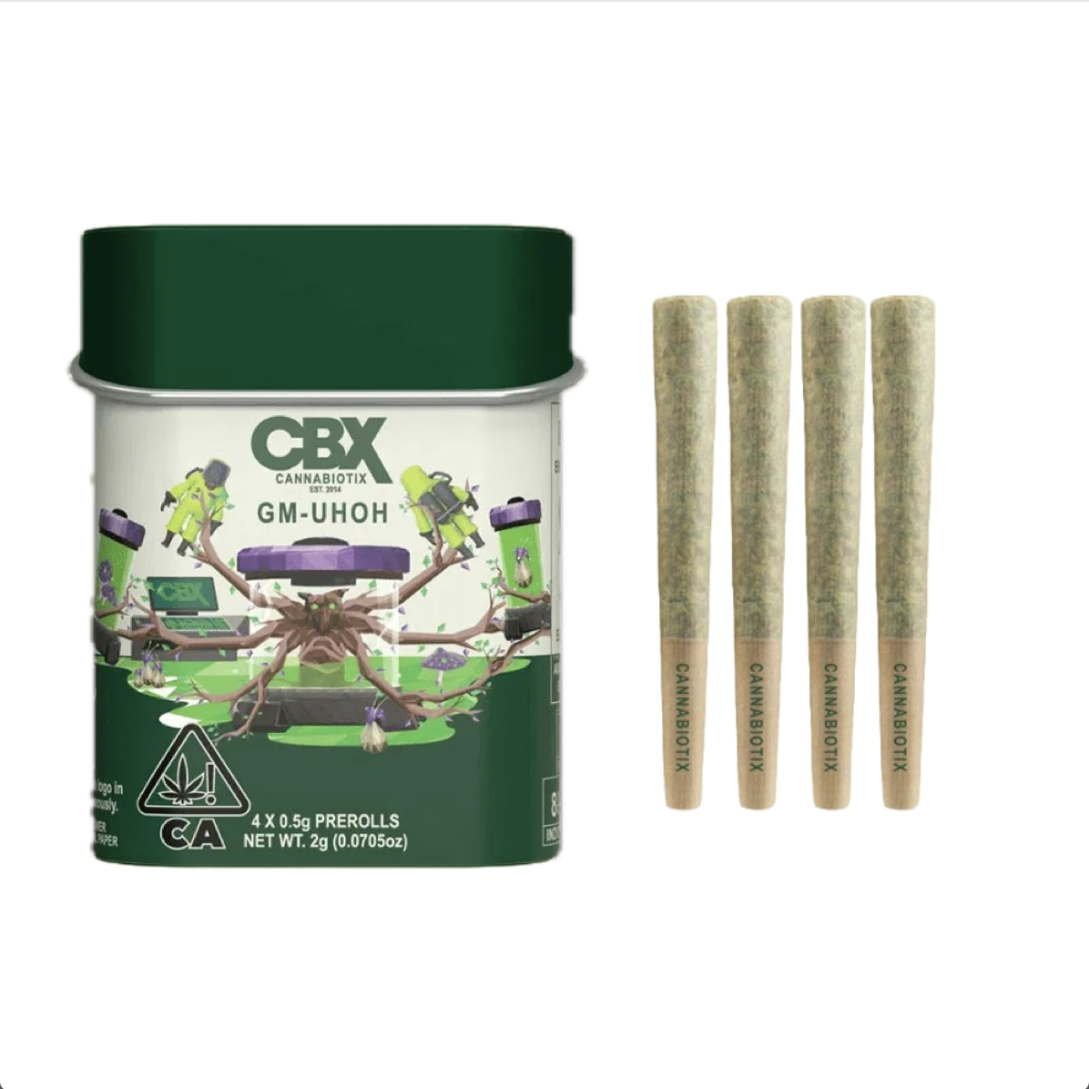 GM-Uh-Oh | Pre-Rolls 4-Pack | 2g