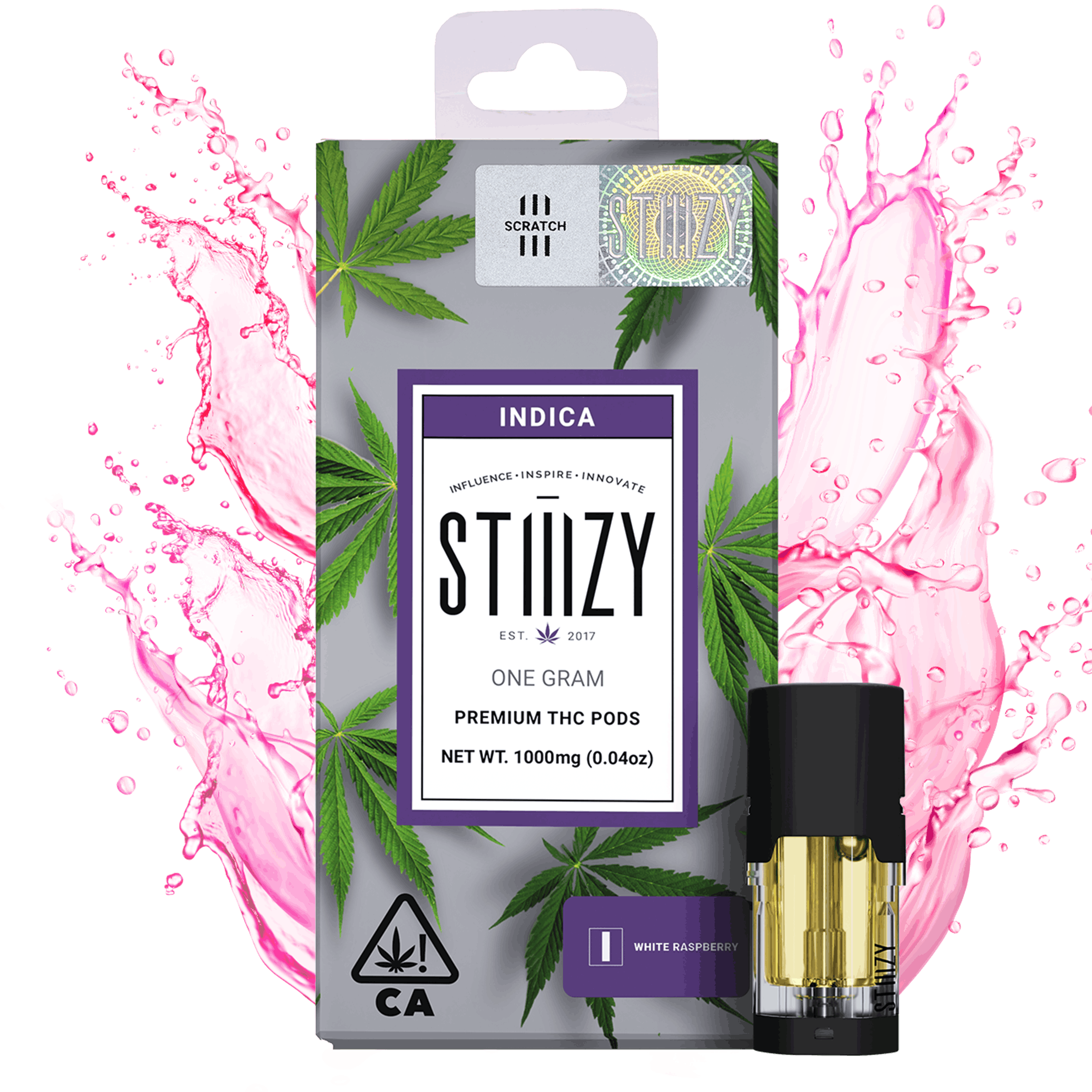 STIIIZY - ORG Pods - White Raspberry - 1g