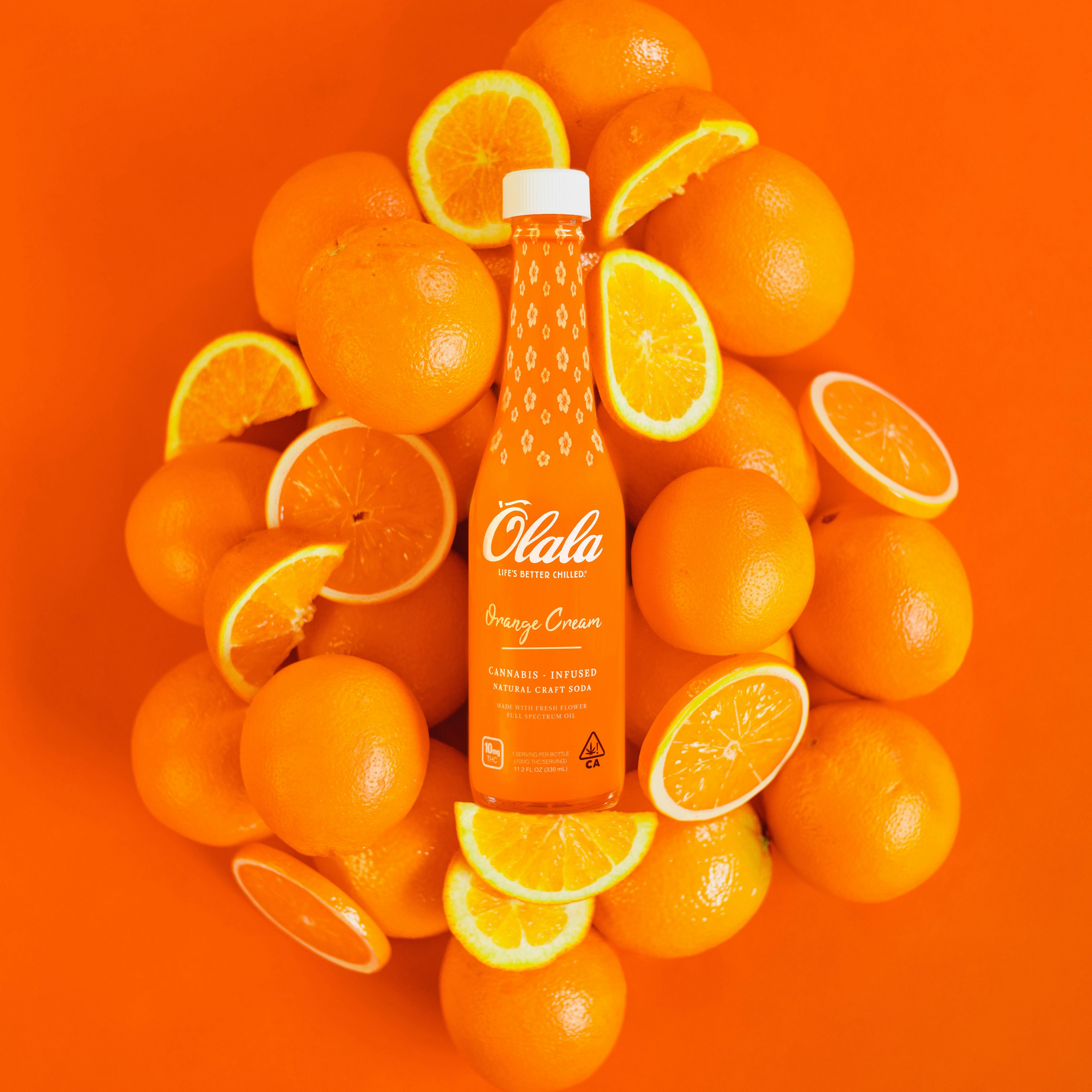 Infused Craft Soda - 100mg - Orange Cream