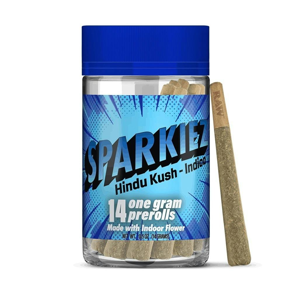 Sparkiez - 14 Gram Pre-Roll Pack - Bubba Kush