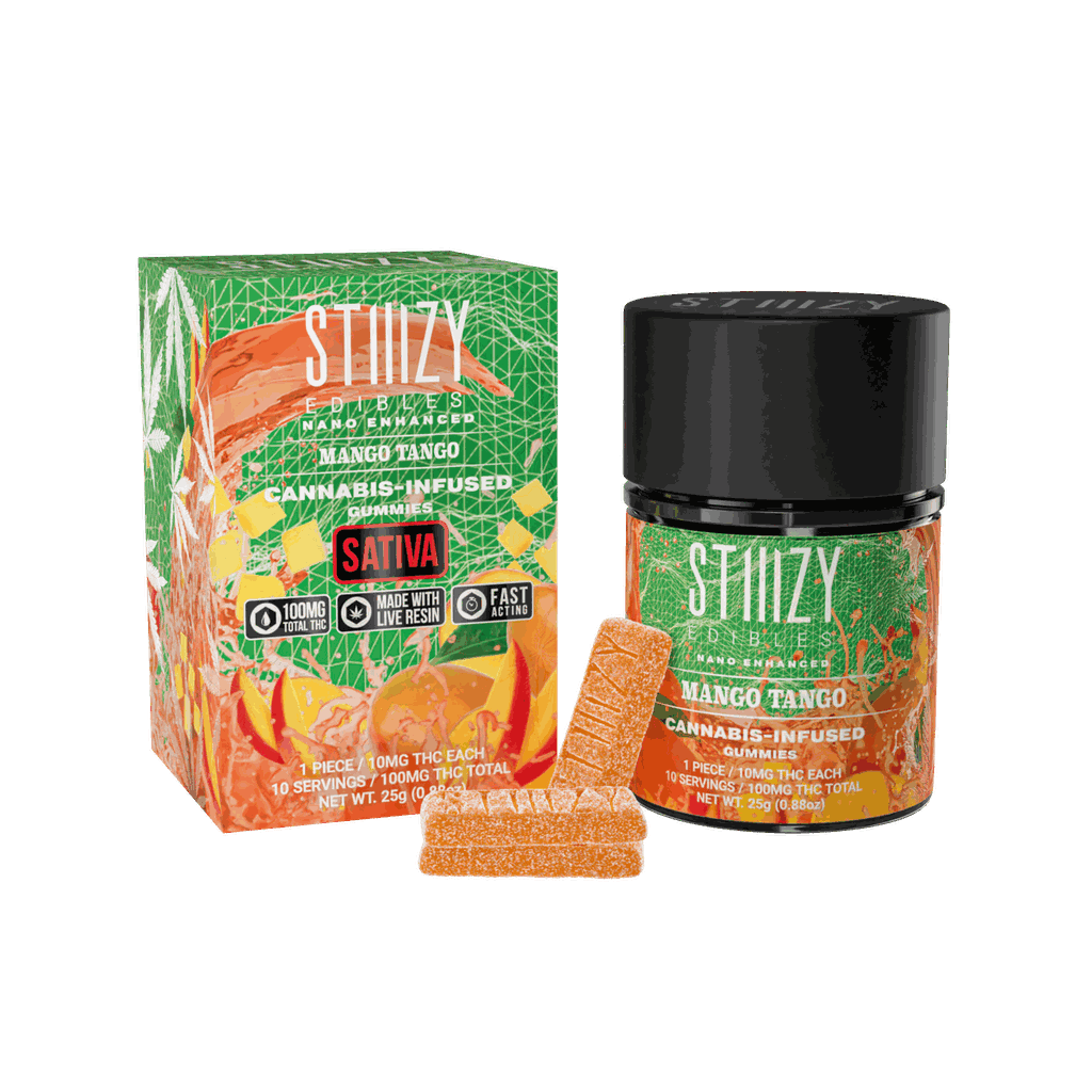 STIIIZY Mango Tango Gummies 10mg ea | 10-Pack