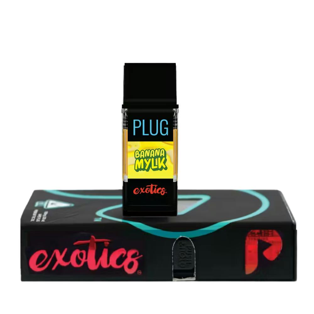 PLUG PLAY - VAPE (DISTILLATE) - 1G - HYBRID - BANANA MYLK