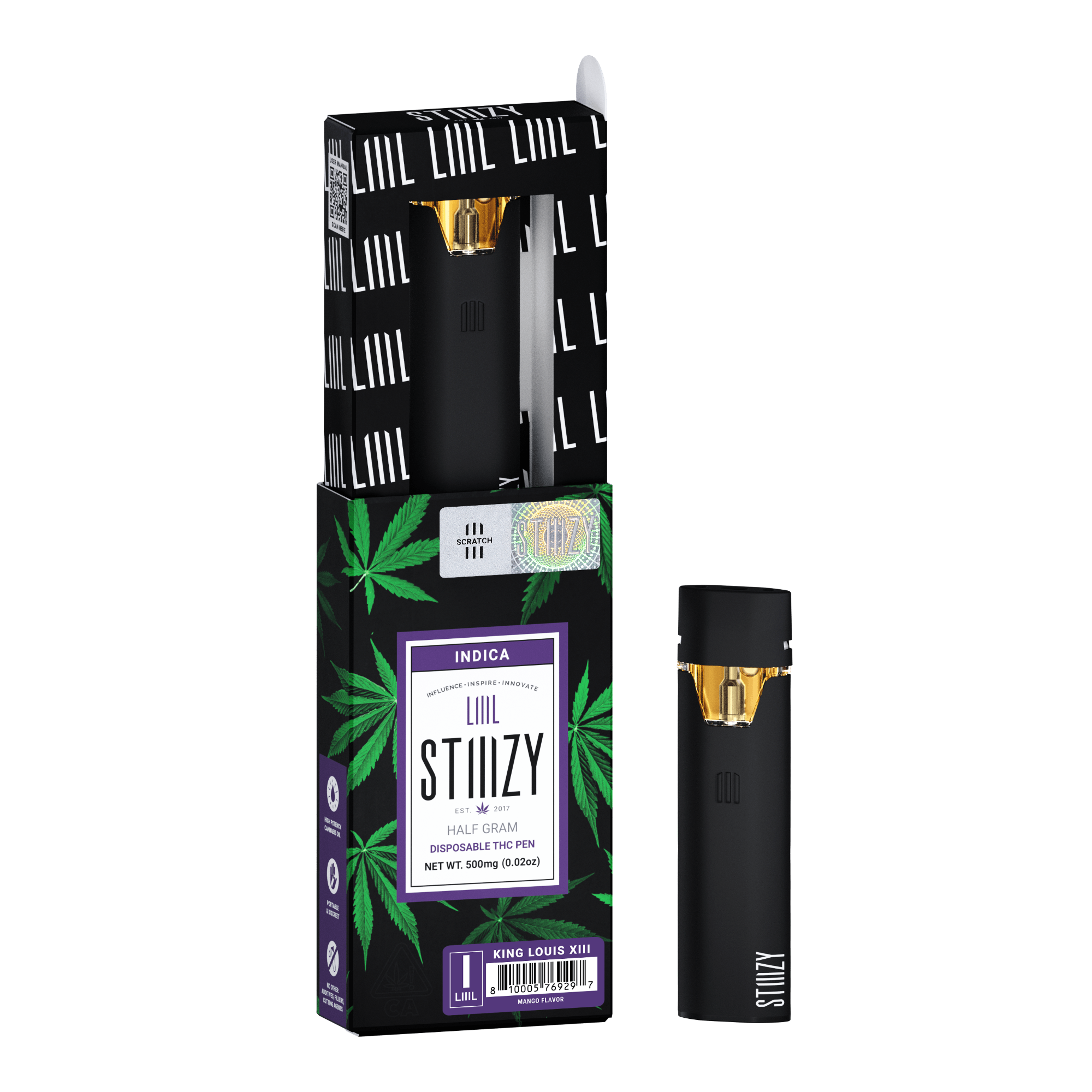 Stiiizy - Liiil - King Louis XIII OG - RTU - 0.5g
