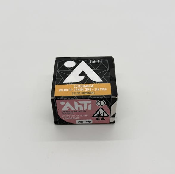 Ahti Hash | Live Rosin Lemorange 1g