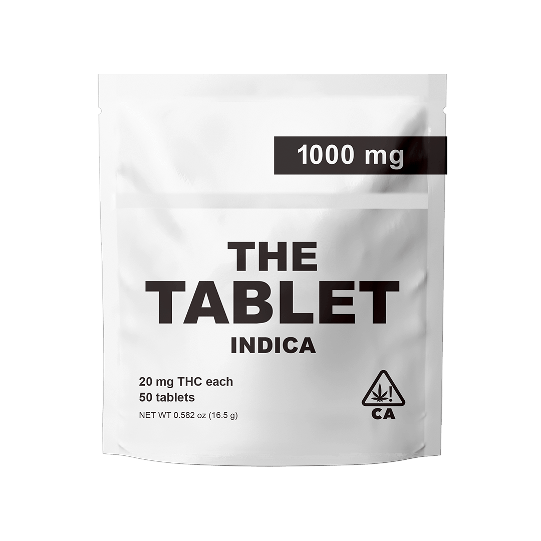 The TABLET (Indica) | Capsules | 1000mg THC | 20mg x 20pc