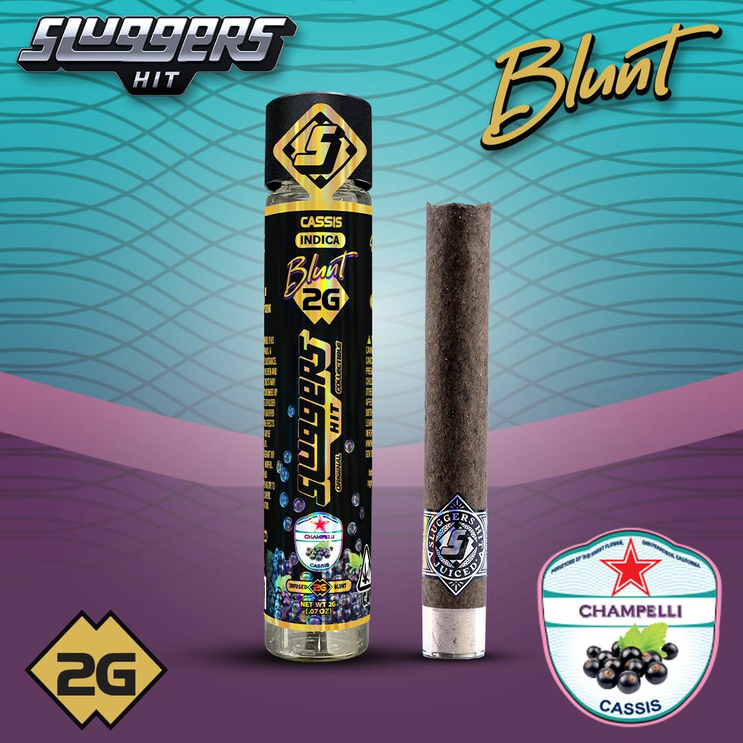 Sluggers x Champelli - Infused Blunt - 2g - Cassis