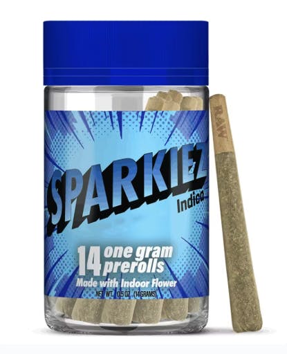 Sparkiez | Bubba Kush 14pk Prerolls 14g