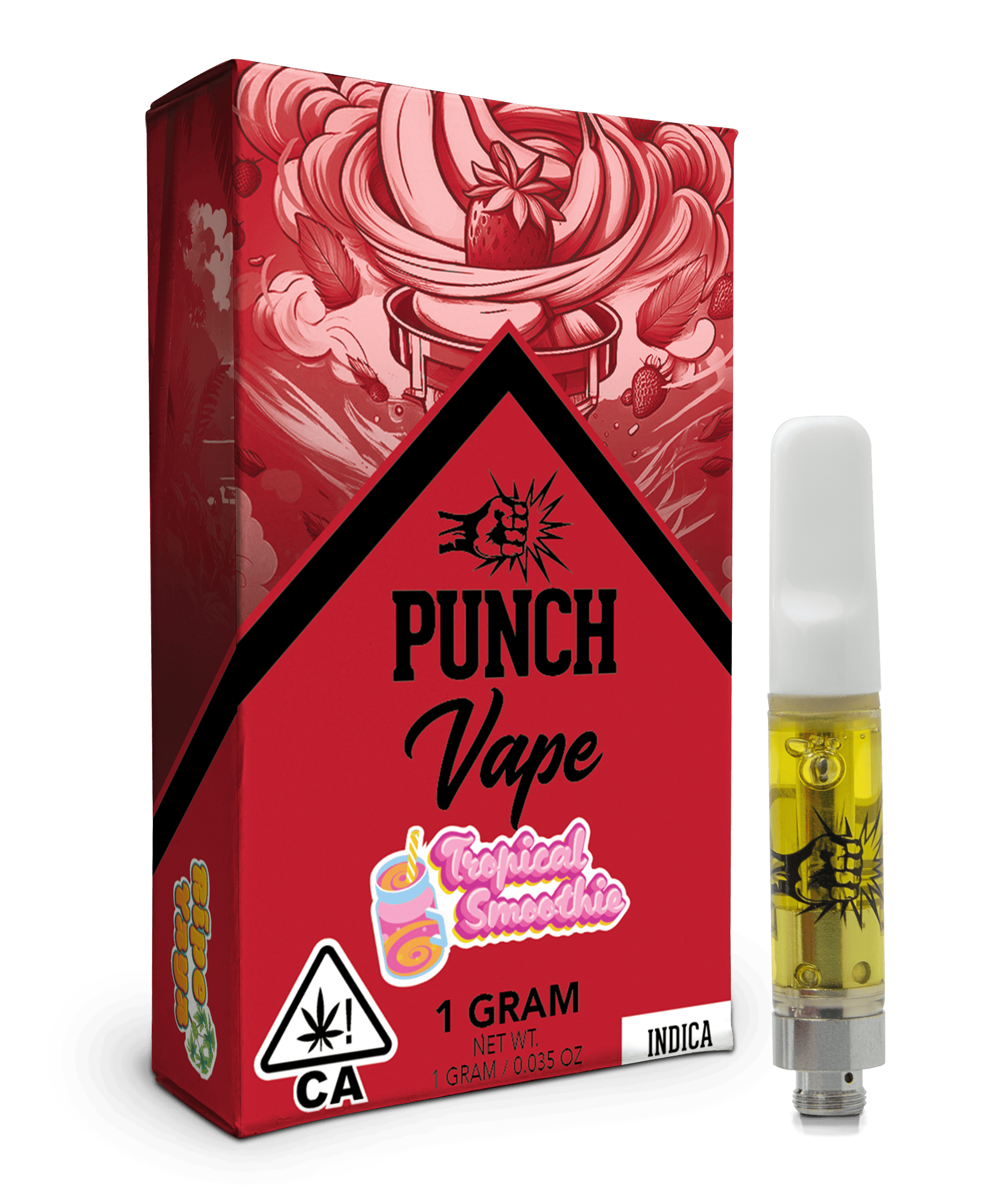 Punch - 510 Distillate Cart - Tropical Smoothie (1g) (Indica)