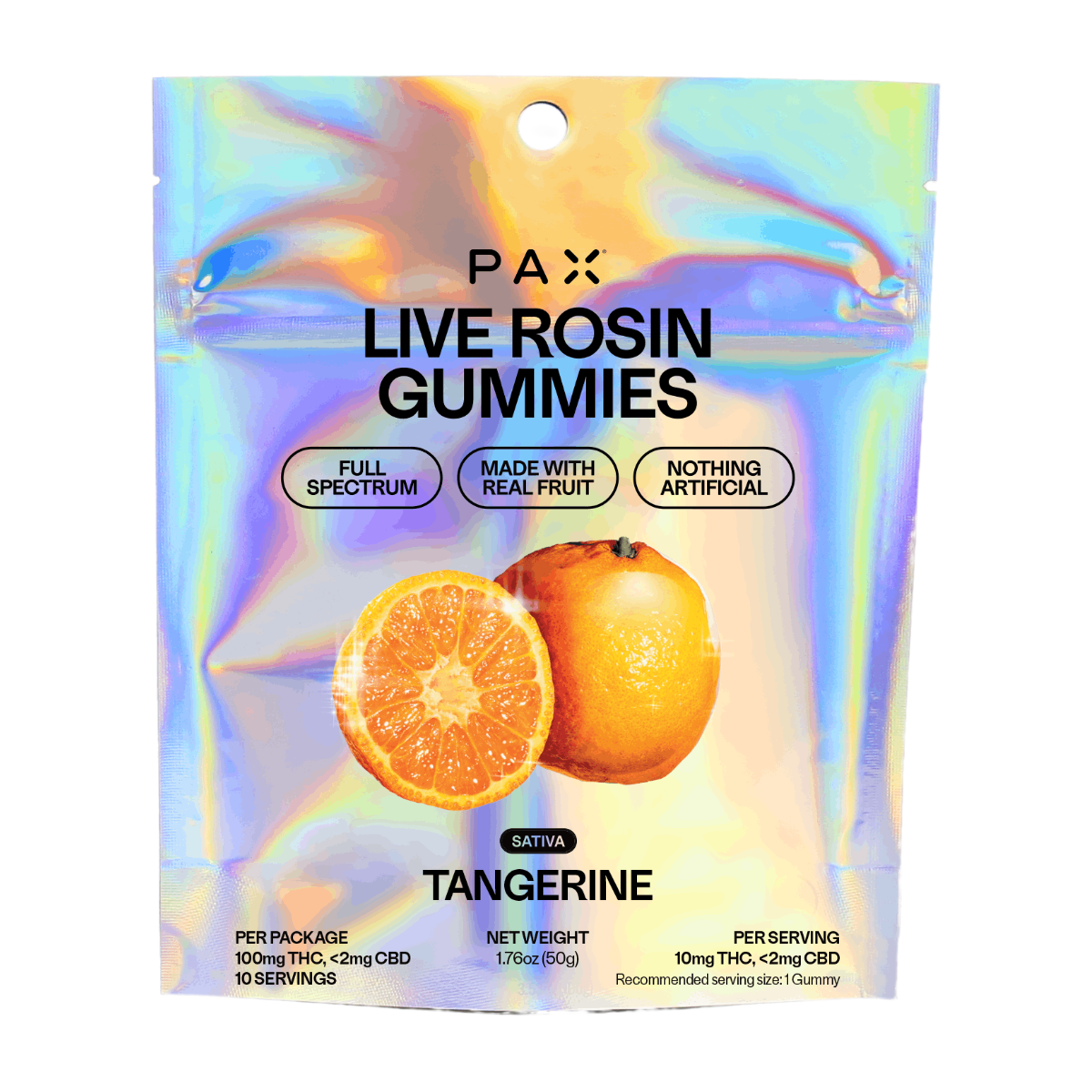 TANGERINE LIVE ROSIN GUMMIES