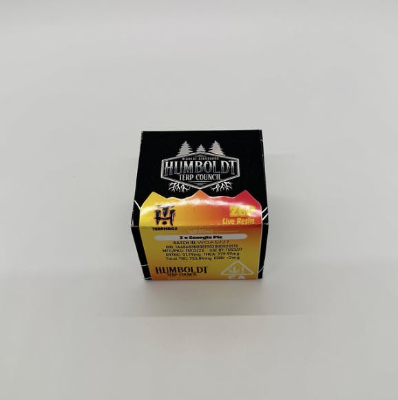 Humboldt Terp Council | Live Resin ZGP 1g