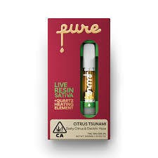Pure • Cartridge • 1g • Citrus Tsunami • $28 • *Tax Included