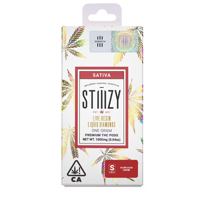 Stiiizy - Hawaiian Snow Live Resin Liquid Diamonds Pod 1g