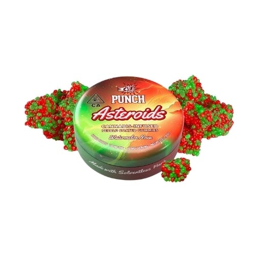 Punch | Asteroid Gummies 100mg | Watermelon Nova