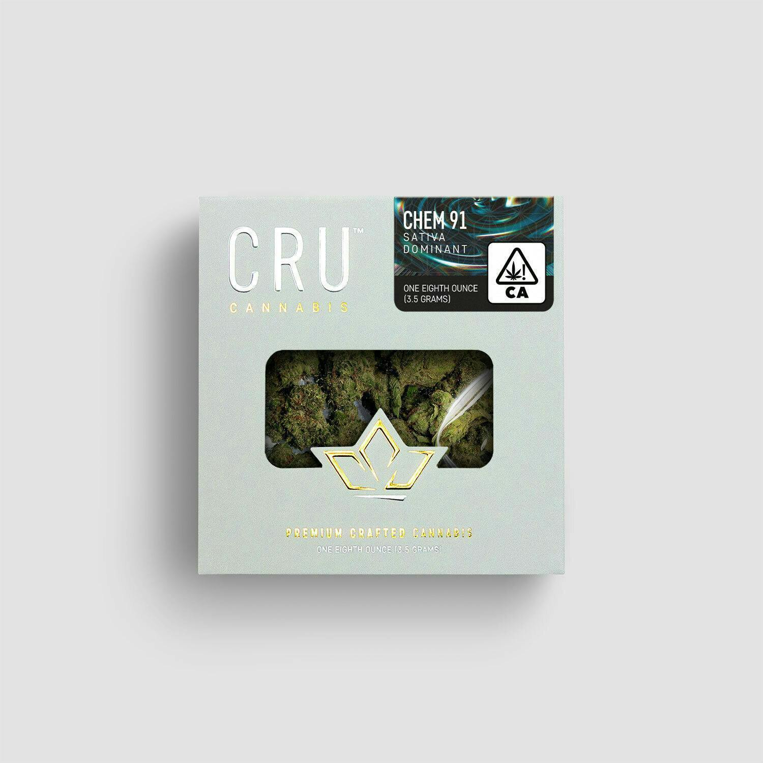CRU Cannabis | Chem 91 | Big Buds | 3.5g