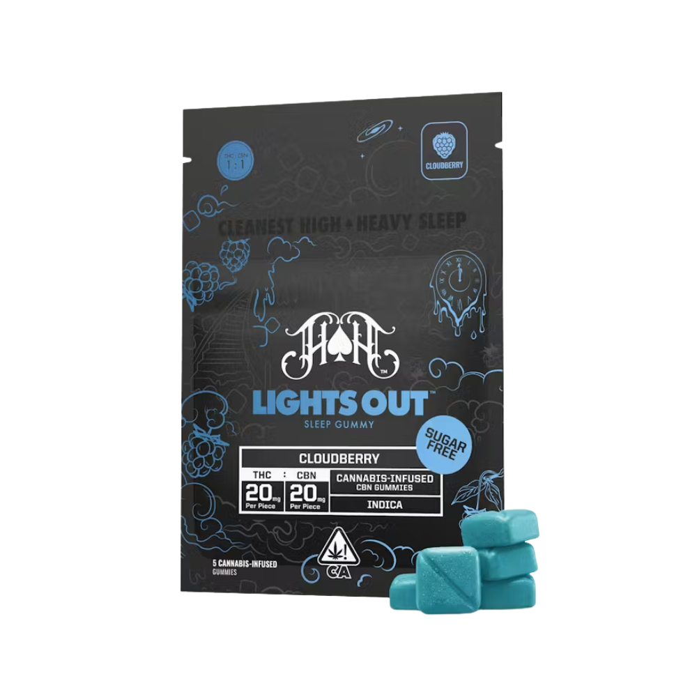 SUGAR FREE CBN - CLOUDBERRY 100MG - HEAVY HITTERS