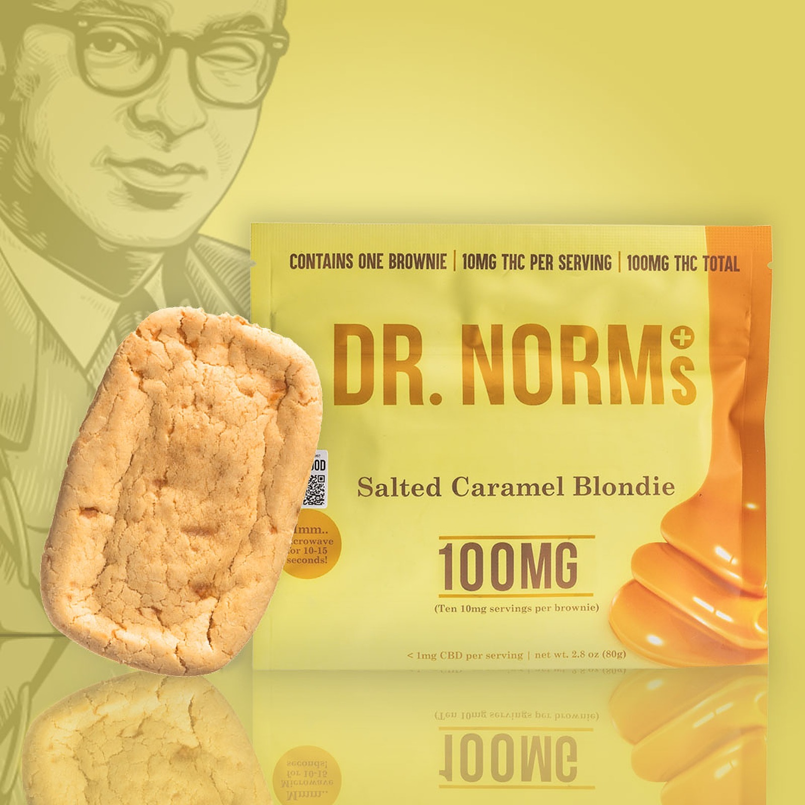 Salted Caramel Blondie 100mg