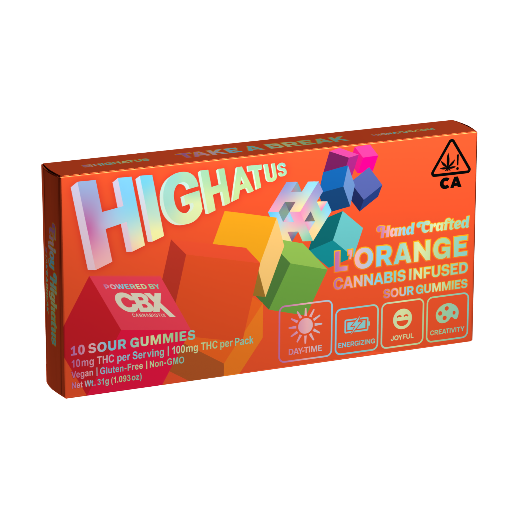 L'Orange Sour Gummies | 100mg