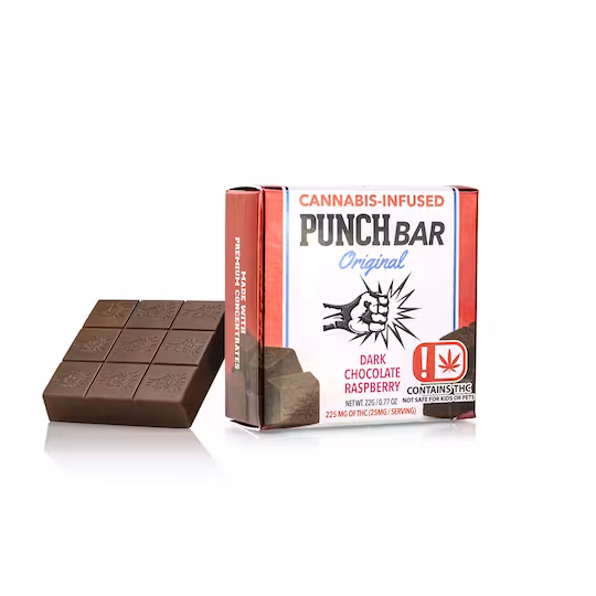 Punch | Choc 100mg | Dark Chocolate Raspberry
