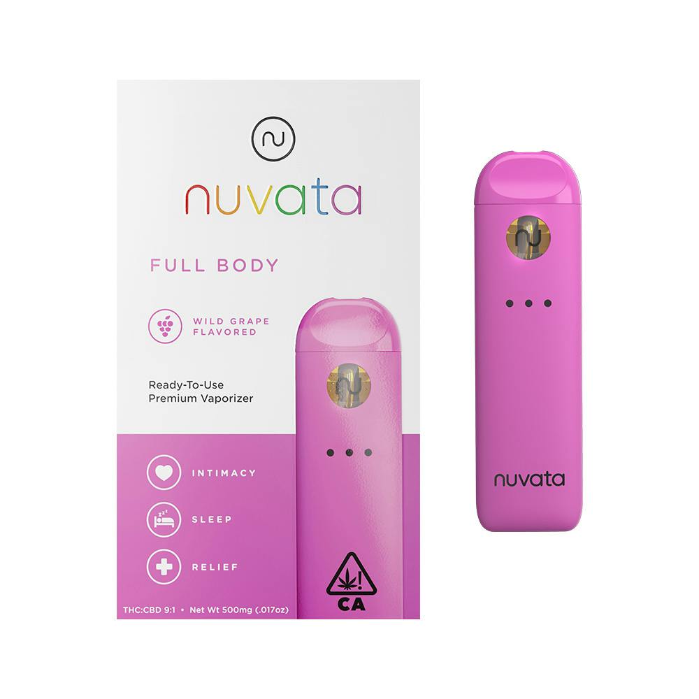 Nuvata | Full Body Wild Grape | Disposable | 1g