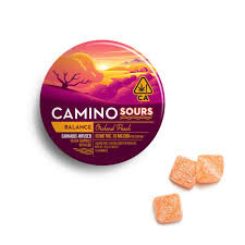 Camino - Orchard Peach 1:1 - Sour Gummies - 100mg