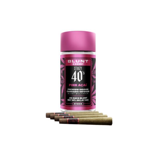 Stiiizy 40's Pink Acai Infused Blunt 4pk 2g