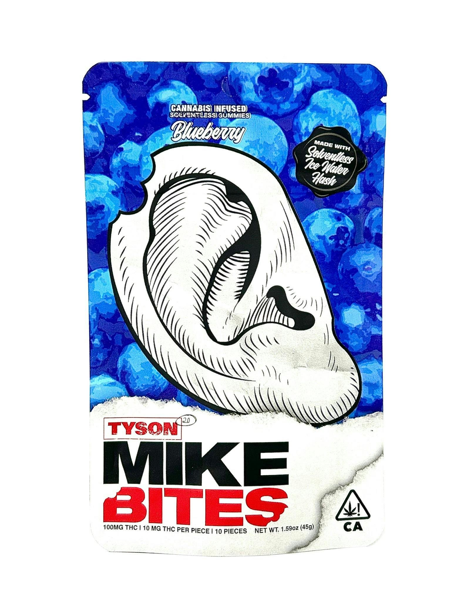 TYSON 2.0 - Mike Bites - Blueberry - 100mg, SOLVENTLESS!