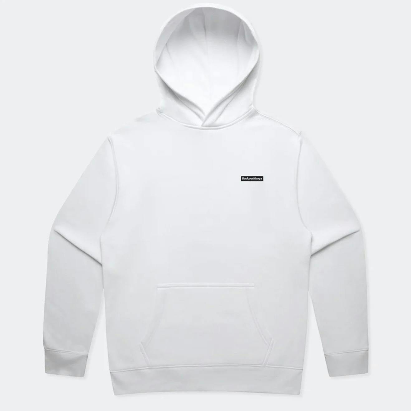 Box Logo Core Hoodie White - 2XL