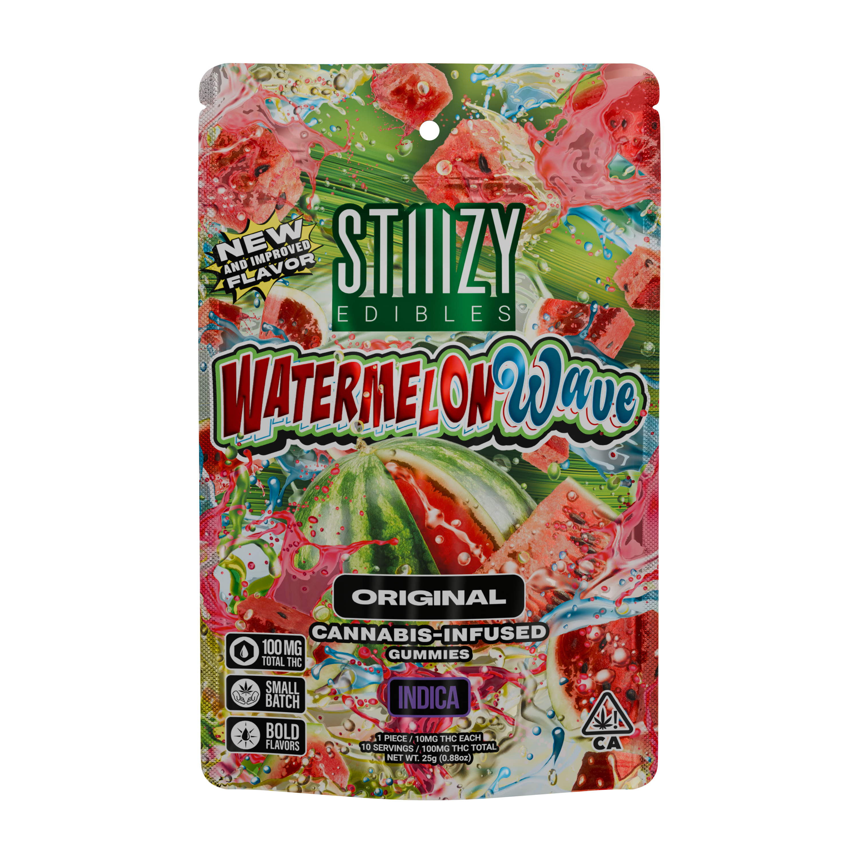 Watermelon Wave Gummies 100mg (10)