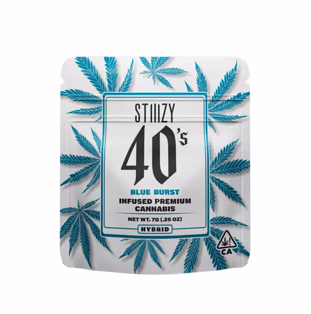 Blue Burst Infused Flower 7g Bag