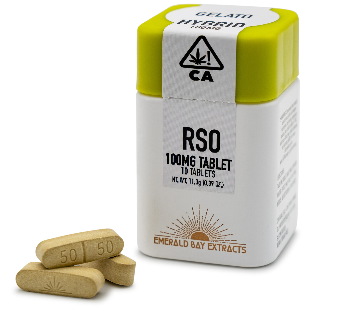 Emerald Bay Extracts - Lemon Cherry Gelato - RSO Tablets - 40ct - 1000mg