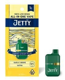 JETTY - VAPE (100% LIVE RESIN) 1G - SATIVA - STRAWBERRY TARTZ