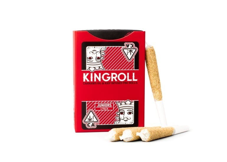 Kingroll Juniors | Cannalope AK x Cannalope Kush | Infused Joints | 4pk
