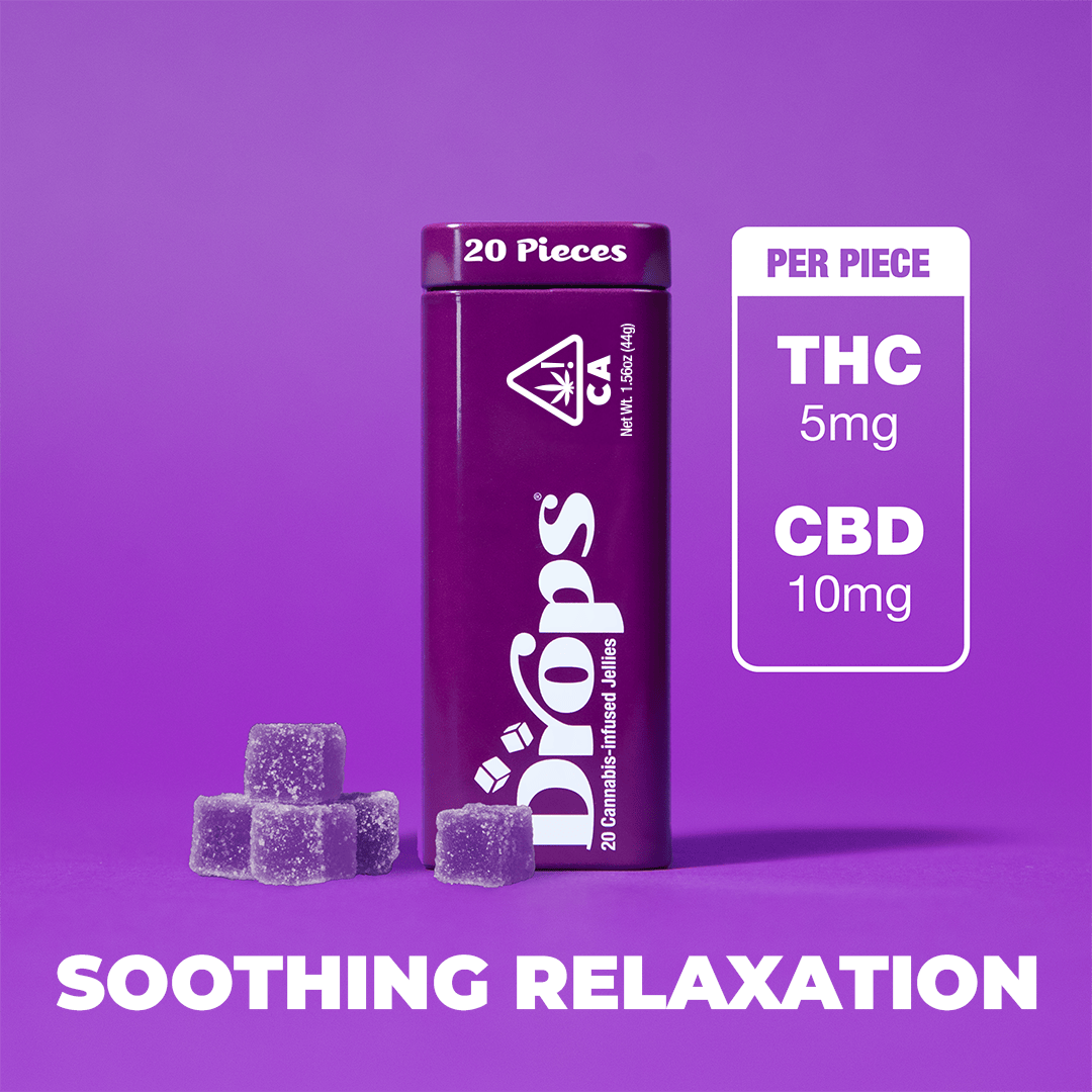 Drops – Blackberry 20 Piece (2:1 CBD:THC)