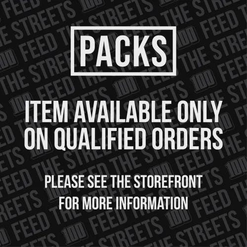 100PACKS - Trucker Script - Black Hat